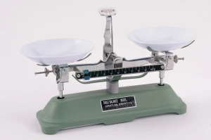 Waga szkolna szalkowa z odważnikami 500g