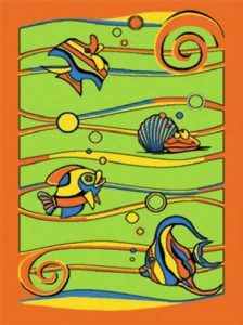 Dywan Weliro Rybki - Terakota