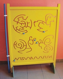 Kącik przedszkolaka panel ścianka manipulacyjna