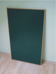 Tablica informacyjna zielona magnetyczna pionowa