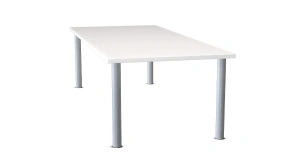 Stolik stołówkowy CLASSIC prostokąt 180x75 cm, nogi metalowe, roz. 4-6 