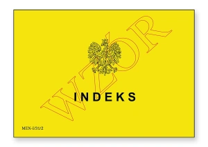 Indeks dla słuchaczy szkoły dla dorosłych (MEN-I/31/2) 