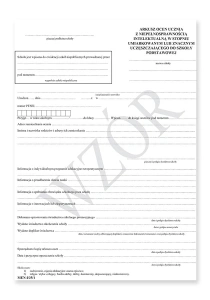 Arkusz ocen wypełniany ręcznie dla uczniów z niepełnosprawnością intelektualną w stopniu umiarkowanym lub znacznym, uczęszczających do szkoły podstawowej (MEN-I/35/1) 