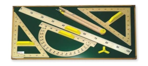 Tablica z przyrządami klasycznymi magnetyczna pozioma