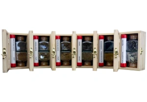 Zestaw 6 próbek najpopularniejszych  gleb w Polsce ze skałą macierzystą