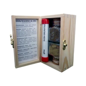 Gleba brunatna ze skałą macierzystą - próbki naturalne