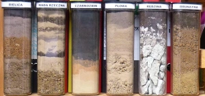 Zestaw 6 profili najpopularniejszych gleb polskich