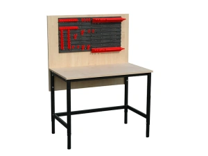 Stół warsztatowy/montażowy/ stolarski z nakładką dł. 100 cm