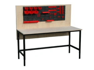 Stół warsztatowy/montażowy/ stolarski z nakładką dł. 150 cm