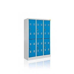 Szafa skrytkowa przedszkolna BHP/3/6MP