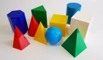 Wielkie bryły geometryczne pełne 20 cm