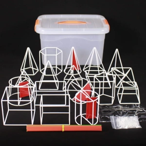 Bryły geometryczne szkieletowe małe 10 cm