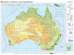 Australia - mapa krajobrazowa fototapeta 200x150