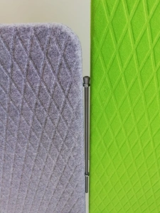 Panel akustyczny dźwiękochłonny stojący 800x1000 mm zielony 