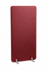 Panel akustyczny dźwiękochłonny stojący 800x1000 mm czerwony 