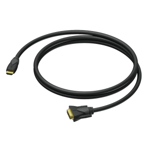 Kabel PROCAB CLV160/3, DVI D (M) do HDMI (M) (3m)