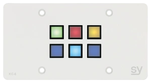 Klawiatura sterująca SY KC6E-W-EU (6 klawiszy + PoE) Biała EU