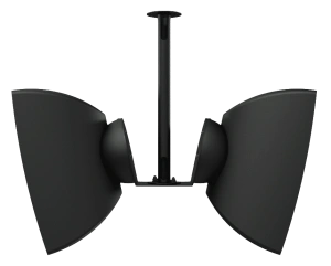 Podsufitowy zestaw instalacyjny AUDAC CMA162/B, czarny