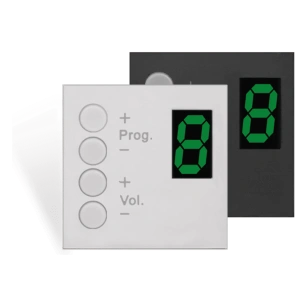 Ścienny panel sterujący AUDAC DW3020/W biały