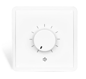 Naścienny regulator głośności AUDAC VC3102/W biały