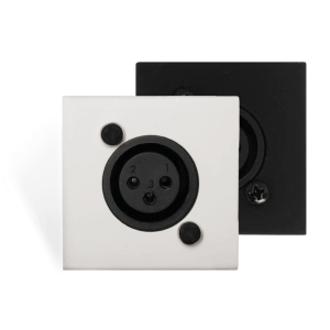 Ścienny moduł AUDAC WMI18/B, XLR mic czarny