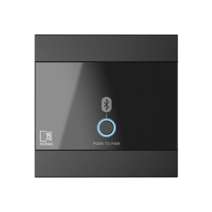 Ścienny moduł AUDAC WP220/B, bluetooth czarny