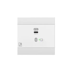 Panel ścienny AUDAC NWP400/W, USB C + BT biały
