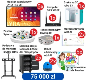 Cyfrowy Uczeń 75 000 zŁ - Zestaw 1
