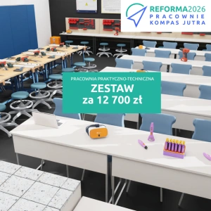 Zaprojektuj swoją pracownię praktyczno-techniczną za 12 700 zł