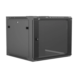 Naścienna szafa rack 19” CAYMON WPR609R/B