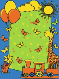 Dywan Weliro Lato - niebieski