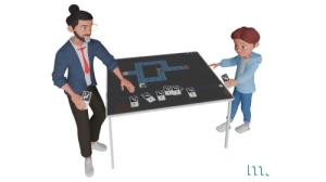 Aplikacja do SmartFloor - Jedź Lumi! Magiczne Karty na stole