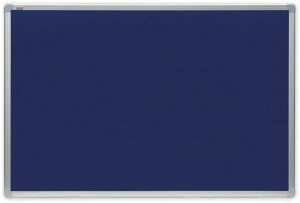 Tablica tekstylna z ramą alum. 90×60