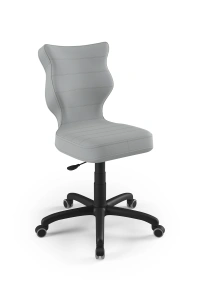 Krzesło młodzieżowe Petit czarny Velvet 03 rozmiar 6