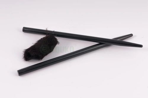 PAŁECZKA ELEKTROSTATYCZNA EBONITOWA - WEŁNA