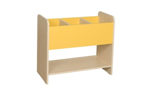 Biblioteczka z przegrodami