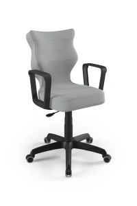 Krzesło młodzieżowe Norm czarny Velvet 03 rozmiar 5 