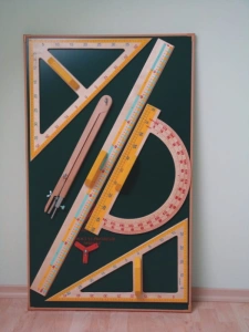 Tablica z przyrządami magnetyczna pionowa