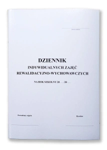  Dziennik indywidualnych zajęć rewalidacyjno-wychowawczych