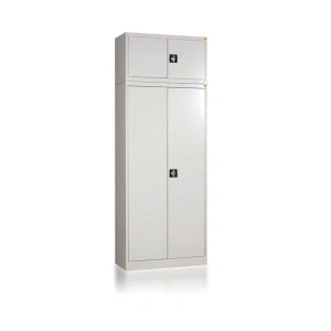 Nadstawka do szafy biurowej z drzwiami uchylnymi, idealna do przechowywania dokumentów RODO 2018