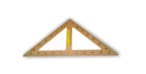 Trójkąt tablicowy 45 klasyczny magnetyczny