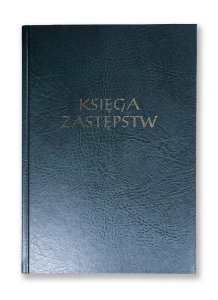 Księga zastępstw (twarda oprawa)