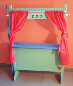 Kącik przedszkolaka panel scenka