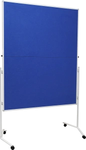 Tablica moderacyjna składana tekstylna 120x150 cm