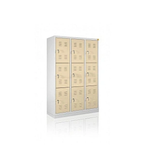 Szafa skrytkowa przedszkolna BHP/3/9MP