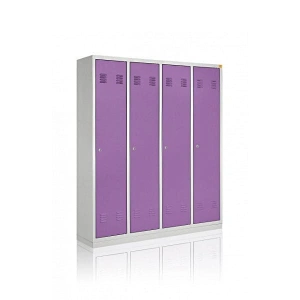 Szafa ubraniowa szkolna BHP/4/4MS