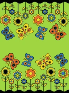 Dywan Weliro Rabatka - Zielony