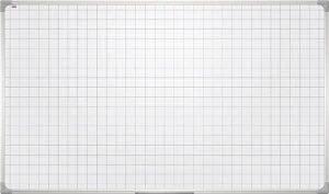 TABLICA BIAŁA CERAMICZNA W KRATKĘ 170×100 TSF1710KP3