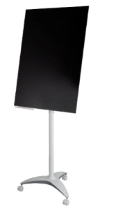 Flipchart mobilny szklany - różne kolory