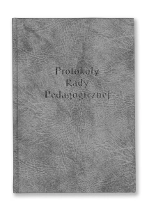 Książka protokołów Rady Pedagogicznej